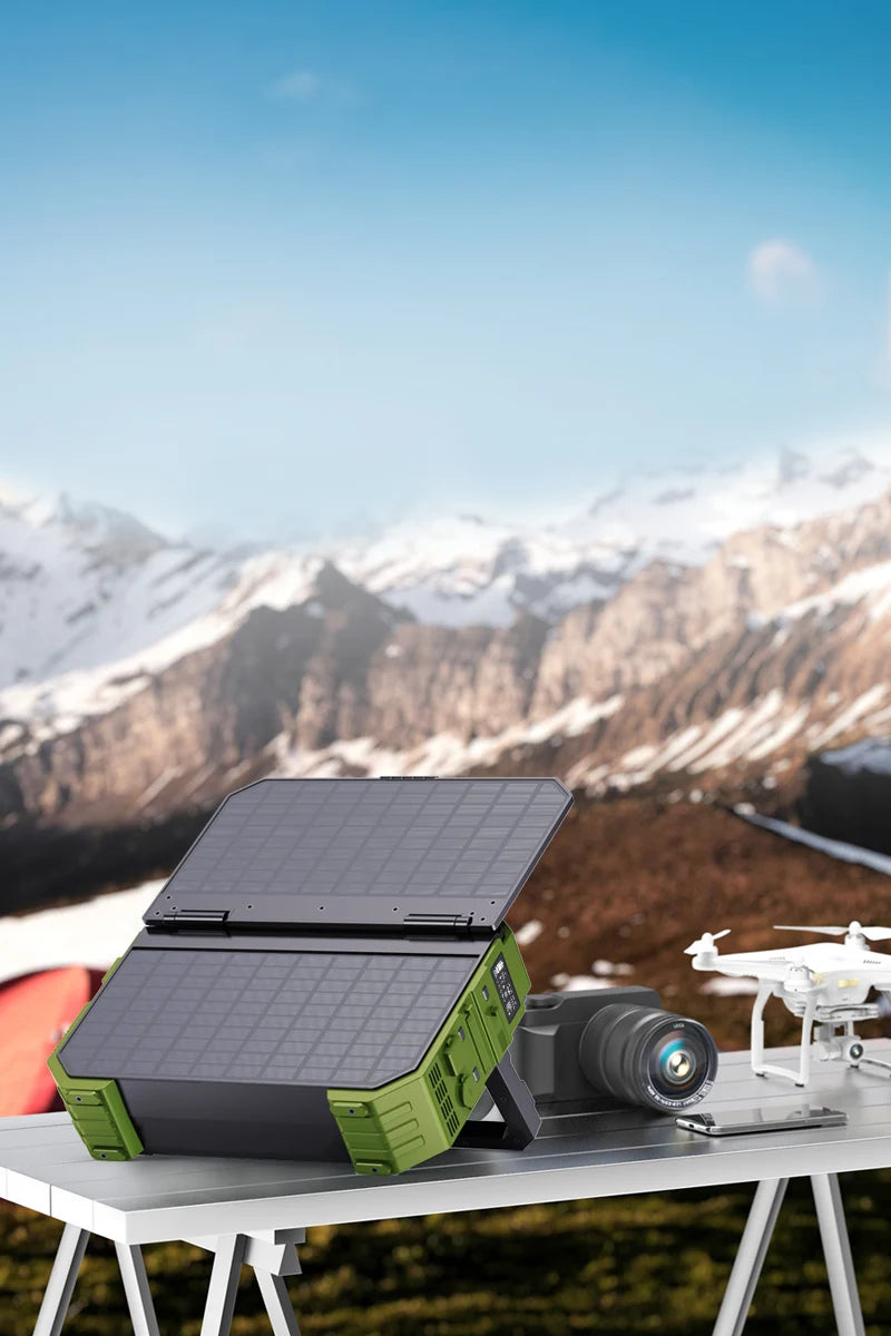 Portable High-power 600W Outdoor Camping Power Supply Factory Solar Emergency Mobile Energy Storage Power Bank