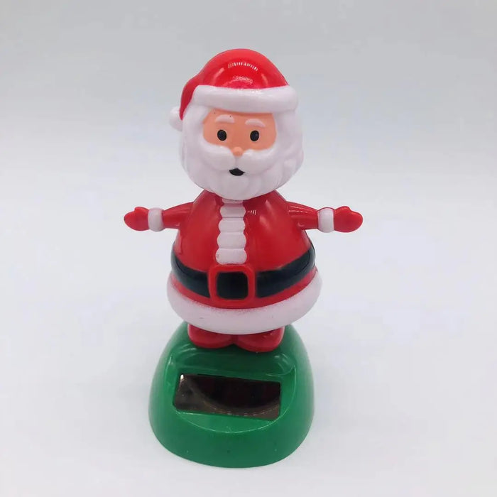 Christmas Desktop Home Decoration Solar Dancing Santa Claus Elk Snowman Merry Christmas Gift Home Accessorie Festival Decoration