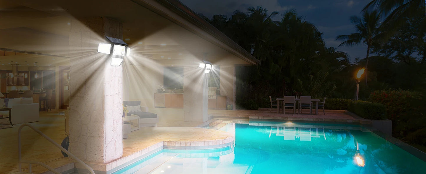 Solar Outdoor LED Wall Lights