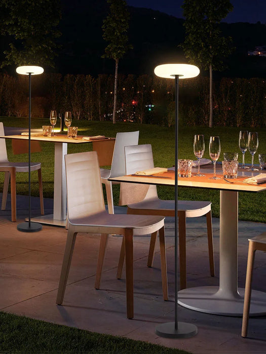 Nordic Outdoor Waterproof Solar Floor Light USB Portable Charging Minimalist Internet Red LED Eye Protection Courtyard Light