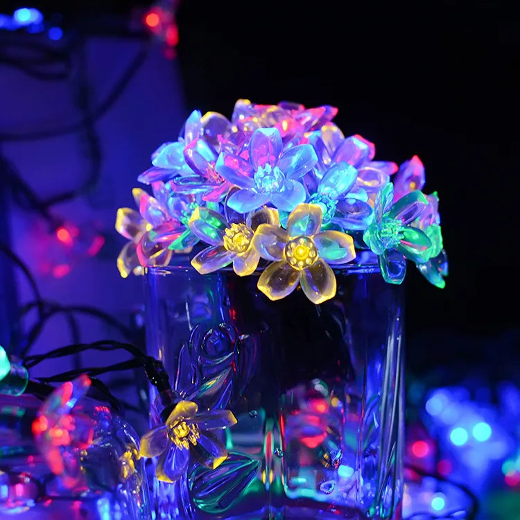 Led Solar Light Solar Garden Light Xmas Outdoor Decoration Lights Garden Butterfly/bee Decorative Light Outdoor Garland Lights