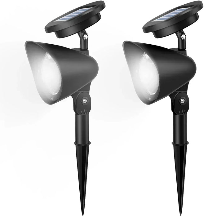 Solar LED Pathway Lawn Lamp Outdoor Waterproof Walkway Garden Decor Street Stake SpotLight for Landscape Yard Patio Driveway