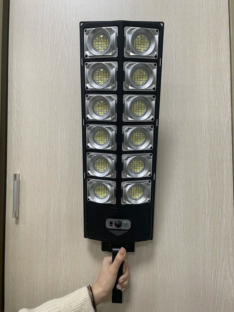 Powerful Solar Lights Outdoor Super Bright Solar Street Light 720 LED Solar Wall Lamp Solar Spotlight for Garage Garden Yard