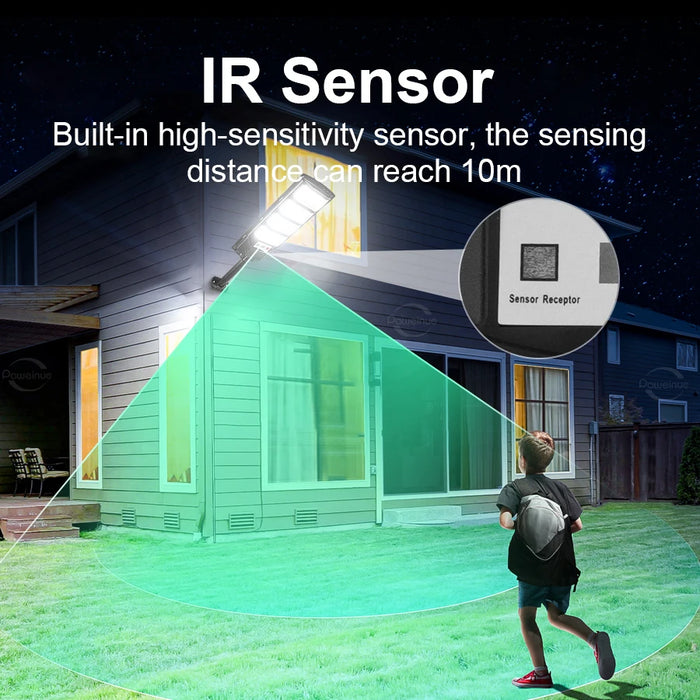500000LM 4000W/3000W/2000W Solar Led Light Outdoor Powerful Outdoor Motion Sensor Solar Lamp Garden Street Wall Lamp