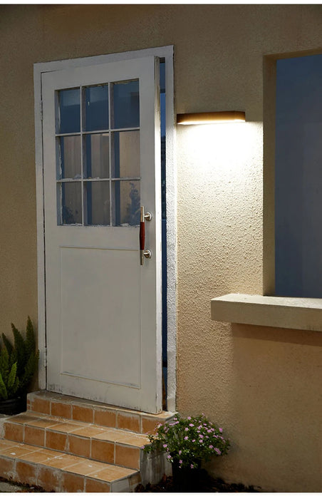 Solar Wall Light Outdoor Lighting Waterproof Fixture Doorway Courtyard Garden Balcony Home Decoration LED Solar Wall Lamp