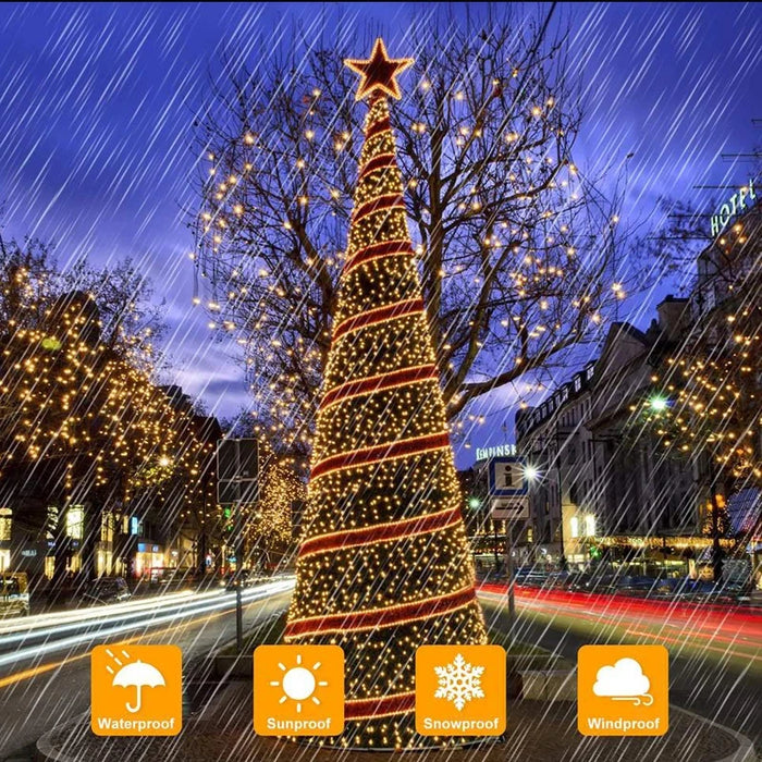 Solar String Light Outdoor Garden Fairy String Light Led Twinkle Waterproof Lamp for Christmas Patio Tree Party 5M/12M/22M/42M