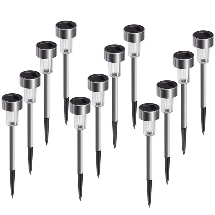 Solar Outdoor Lights Garden Lamp Solar Powered Waterproof Landscape Path Outdoor for Yard Backyard Lawn Patio Decorative