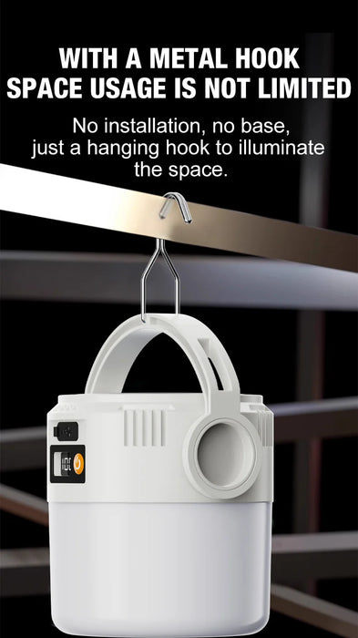 Solar Camping Lights Lightweight Led Camping Lantern Waterproof Foldable Lights For Outdoor Home Hiking Night Use