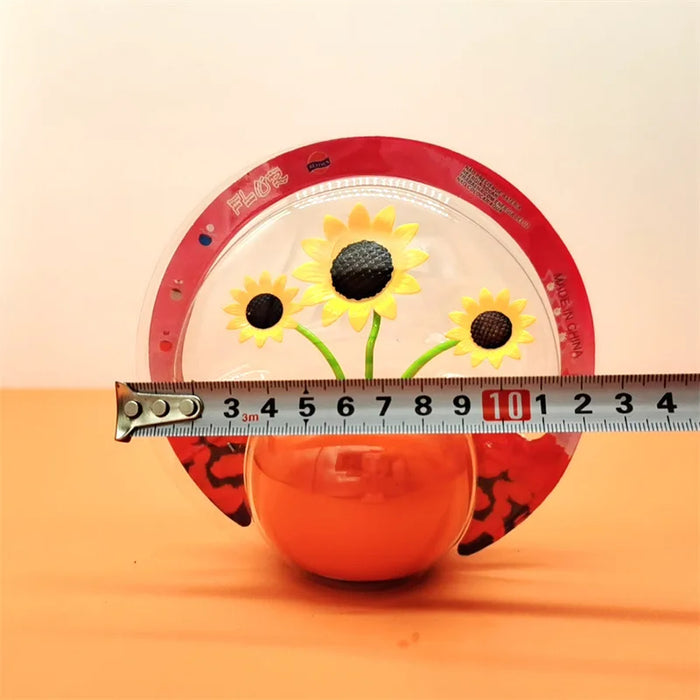 Solar Toys Cute Flower Butterfly Bee Swinging Doll Solar Car Ornament Creative Cartoon Flower Solar Desktop Ornament Decoration
