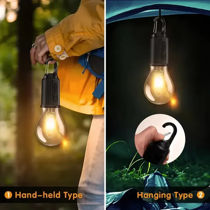 1/2/3 Solar Camping Lights with LED USB Charging Portable Lanterns Suitable for Hiking Fishing and Festivals