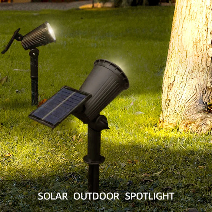Solar Pathway Lights Outdoor Waterproof Bright Monocrystalline Silicon Garden Decora Light LED Landscape Lamp for Yard Fenced