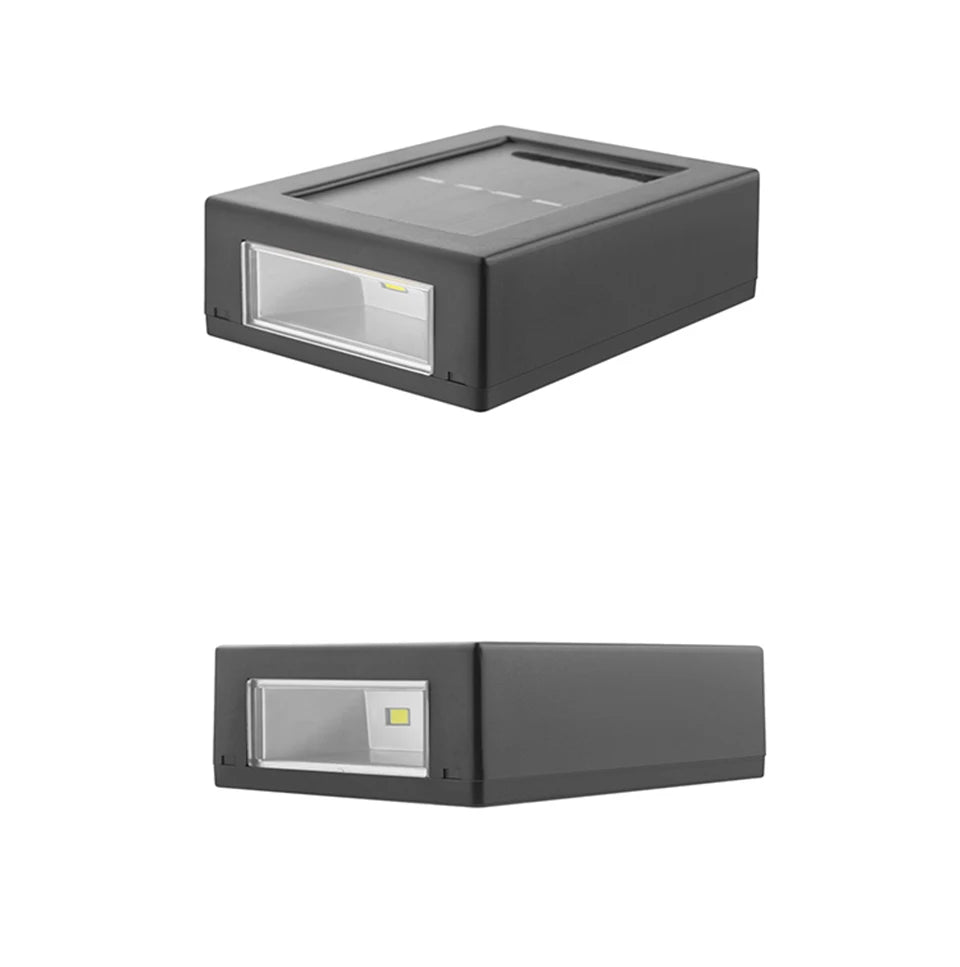Solar Outdoor Street Light Wall Light Up Down Spotlight Solar Powered Waterproof Solar Light Garden Patio Decoration