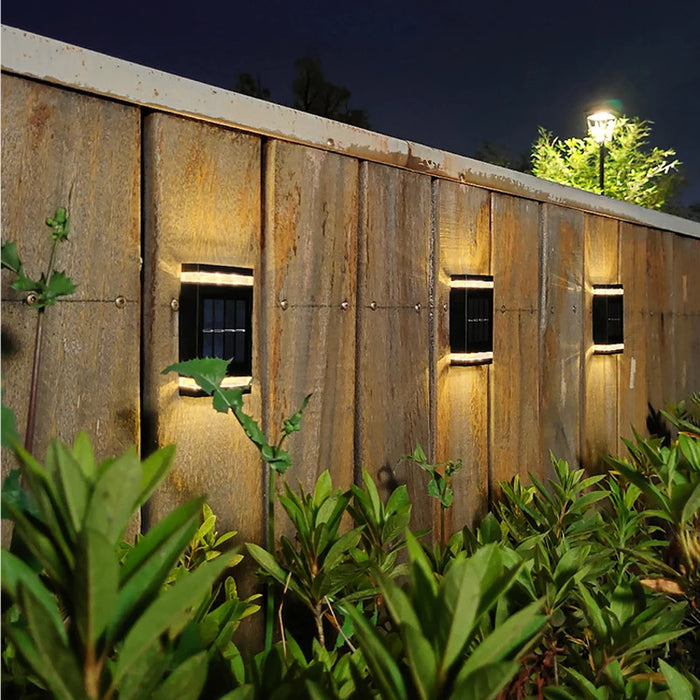 Solar Wall Lamp Outdoor Waterproof Solar Powered Up/Down Lighting for Garden Yard Home Exterior Decoration IP65 Solar Path Light