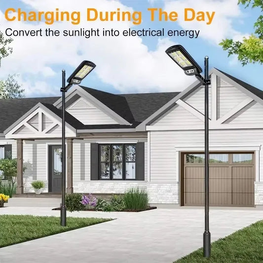 Powerful Outdoor Street Wall Solar Power Lamp - Ideal for Garden Sunlight Lighting with Motion Sensor and Super Bright LED