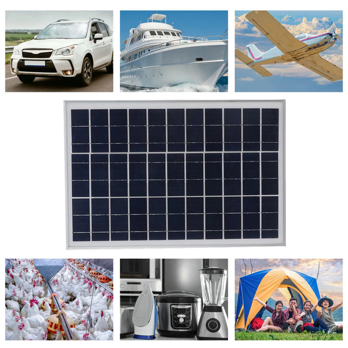 25W Portable Solar Panel Charging Board High Conversion Efficiency Waterproof  Durable Solar Panel For Cars Ships Aircraft