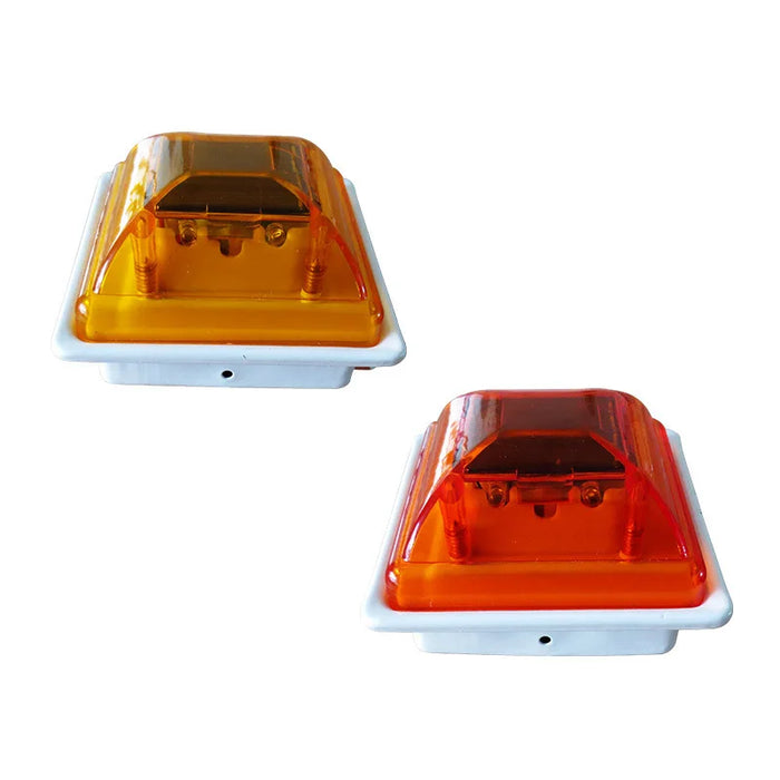 Solar Guardrail Post Cap Light Solar Highway Guardrail Outline Marker Solar LED Guardrail Light Reflective Outline Led Lights