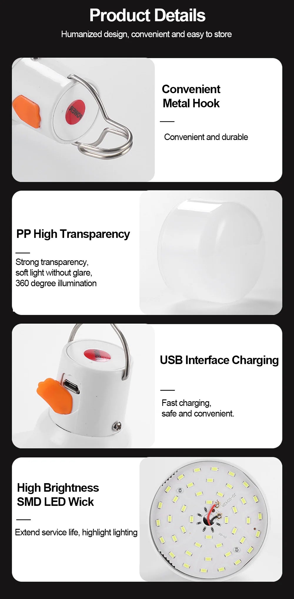 SOS Alarm Emergency Hand Crank Radio AM/FM NOAA Solar Power USB Chargeable 4000mAh Power Bank Portable Radio with LED Flashlight
