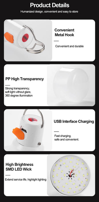 SOS Alarm Emergency Hand Crank Radio AM/FM NOAA Solar Power USB Chargeable 4000mAh Power Bank Portable Radio with LED Flashlight