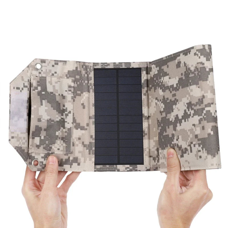 60W/80W/100W Folding Solar Panel Portable Battery Charger for Cell Phone Outdoor Waterproof Power Bank for Camping Accessories