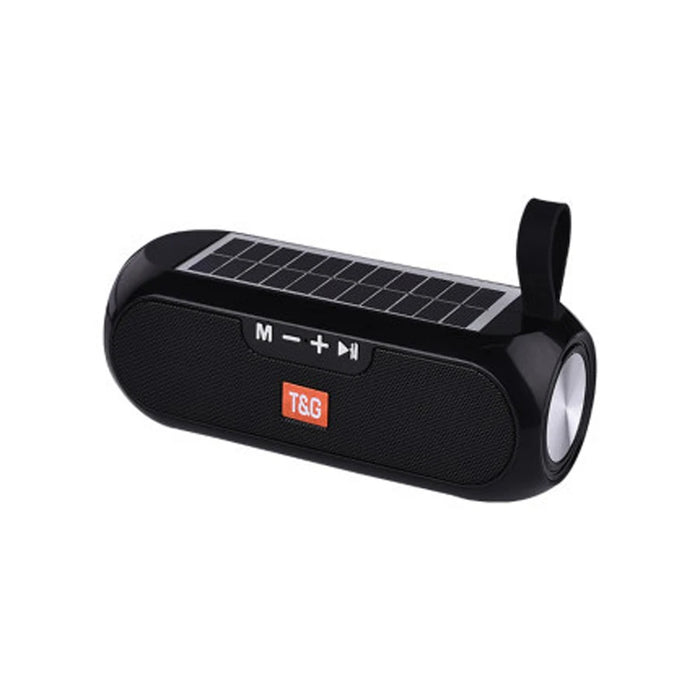 Solar Radio FM Radios MP3 Outdoor Portable Wireless Bluetooth V4.2 Speaker Music Sound Box Subwoofer Bass Aux Hifi Stereo Mp3