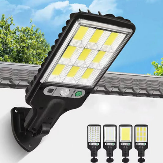 Solar Lights Outdoor 3 Modes 30COB 72COB Waterproof Street Lamp Motion Sensor Security Lighting for Garden Patio Path Yard