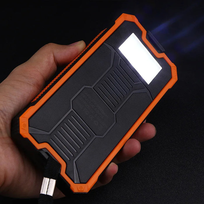 Xiaomi SolarPower 200000mAh Portable Power Bank Large Capacity Solar Outdoor External Battery Camping Fast Charging LED Display