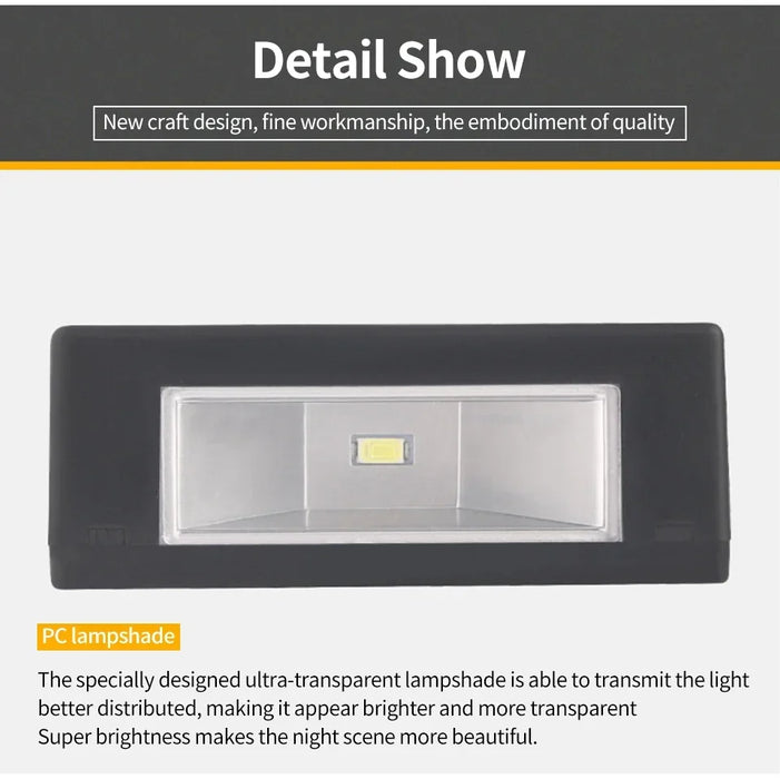 LED Solar Wall Light Outdoor Waterproof Solar Spot Light Up and Down Luminous Lighting For Garden Street Landscape Decoration