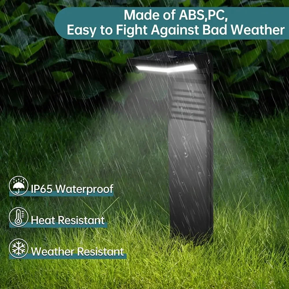 Modern Solar Lights Household Garden Waterproof IP65 Outdoor Solar Bollard LED Lawn Lamp Lighting Courtyard Decoration Lights