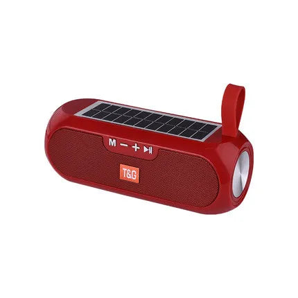 Solar Radio FM Radios MP3 Outdoor Portable Wireless Bluetooth V4.2 Speaker Music Sound Box Subwoofer Bass Aux Hifi Stereo Mp3