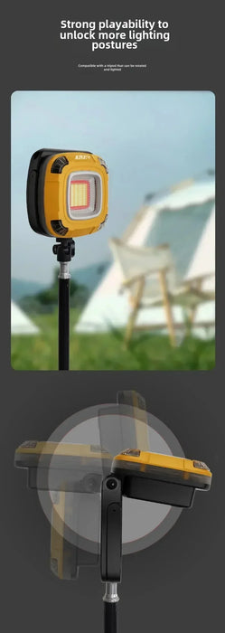 Solar LED Camping Light 5000mAh Portable USB Rechargeable Tent Lamp 5 Mode Torch Emergency Outdoor Waterproof  Hanging Lantern