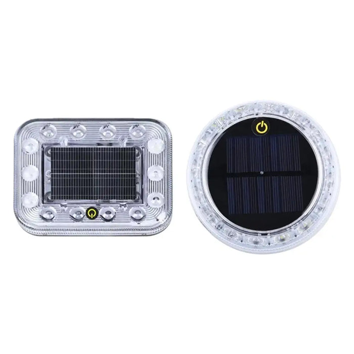 Car Solar Warning Light Multi Mode Touch Control Sensitive Flashing Lights Magnetic Light Sensing Car Accessories For Trucks SUV