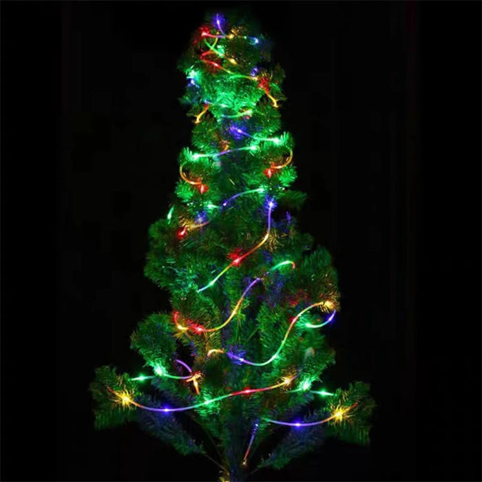 Solar String Light Outdoor Tube Rope Lights Waterproof Tube Lights for Outdoor Home Garden Parties Decor Led Lights Outdoor