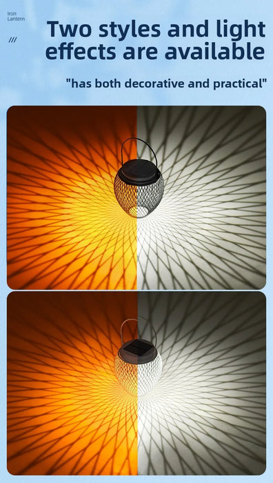 Solar Lantern Courtyard Light Outdoor Landscape Balcony Home Decoration Garden Solar Courtyard Light