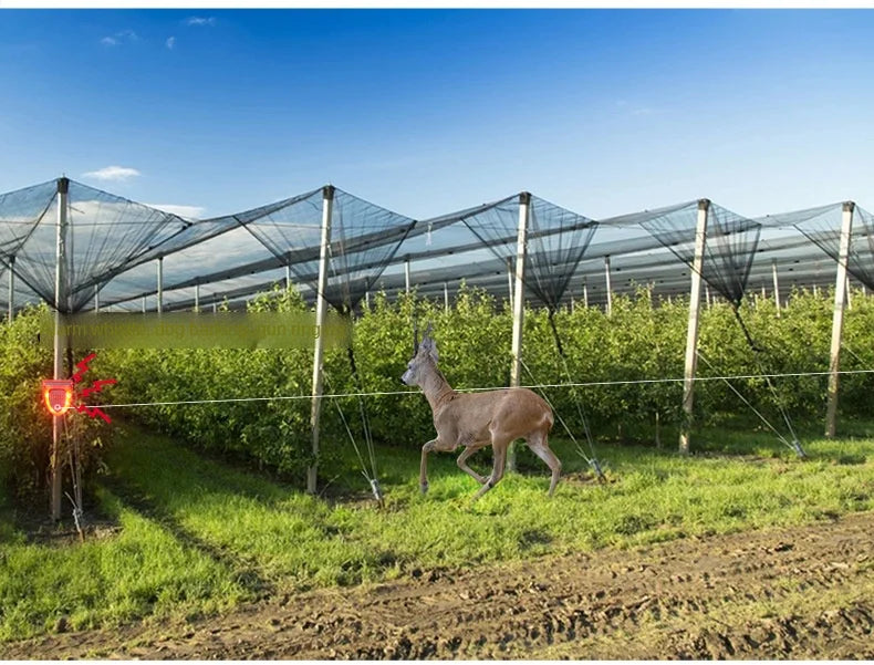 Solar Driving Alarm Garden Construction Site Driving Beast Anti-Thief Solar DC Cable Alarm