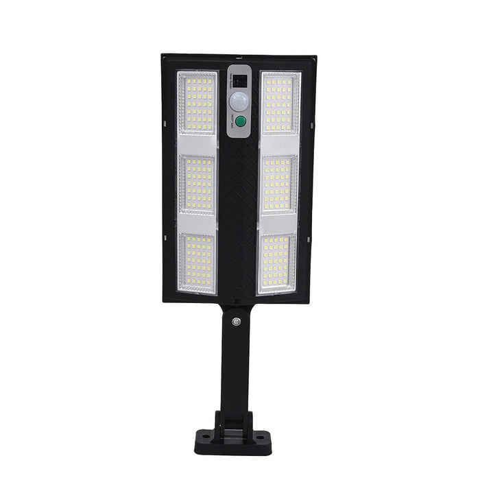 Outdoor Solar Street Light with Remote Control Solar Security Light 6500K Dusk to Dawn Motion Sensor Light for Garden Patio