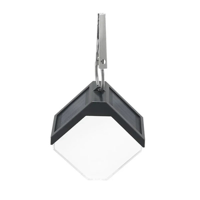 Solar Fence Lights Outdoor Garden Diamond Solar LED Wall Light IP65 Waterproof Garden Step Light for Terraces Railings