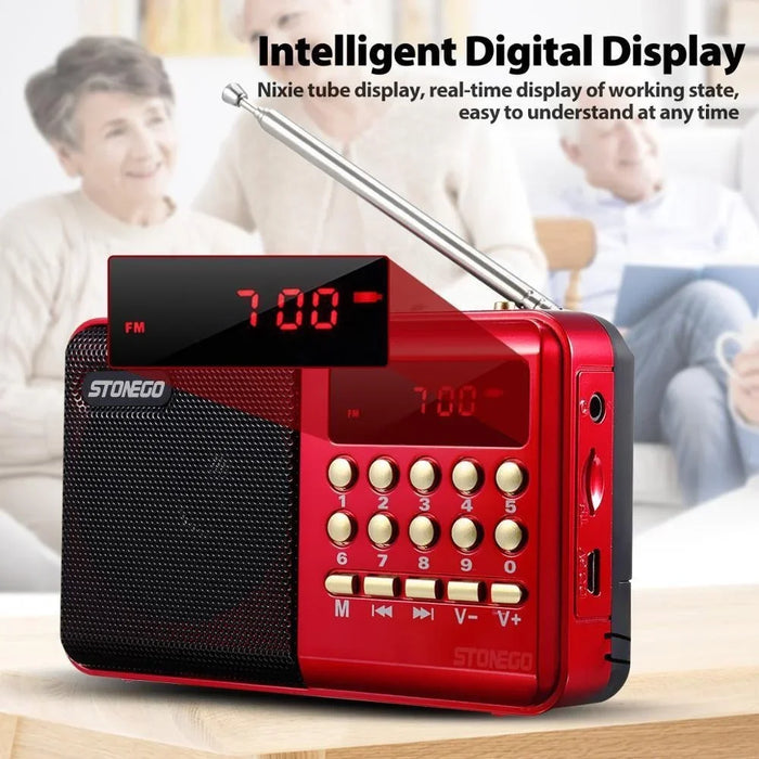 Portable Solar Powered Emergency Radio Hand Crank FM AM NOAA Weather Radio with LED Flashlight and Power Bank for Outdoor Use
