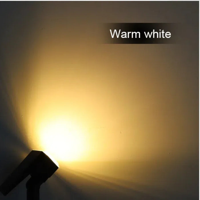 Built-in Large Capacity Battery 1200mAh LED Solar Floodlight Waterproof Spotlight Lamp Long Working Time For Garden Lawn Pathway