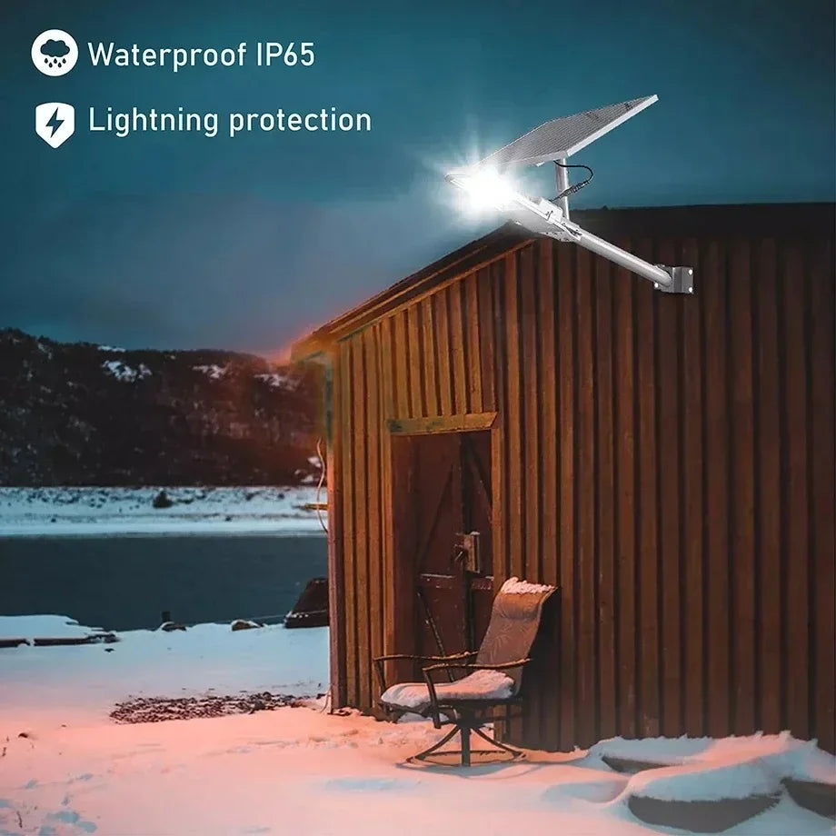 2000w Split Solar street Light Outdoor Aluminum Solar Street light Garden sunlight House Remote Control Waterproof Wall Lamp