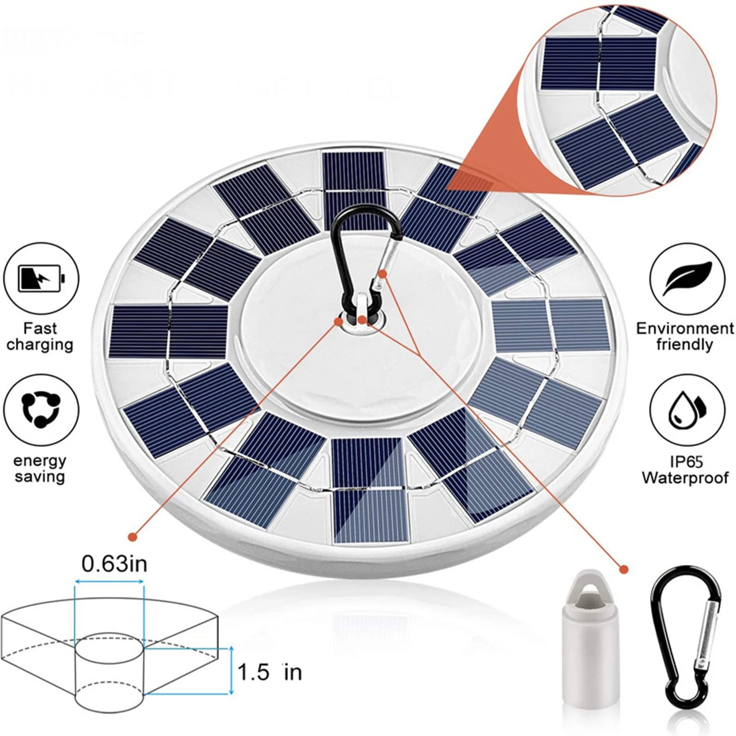 Camping Lights Flagpole Lights Outdoor Camping Light Outdoor Camping Lights Solar Flagpole Lights 128LED Outdoor Camping Lights
