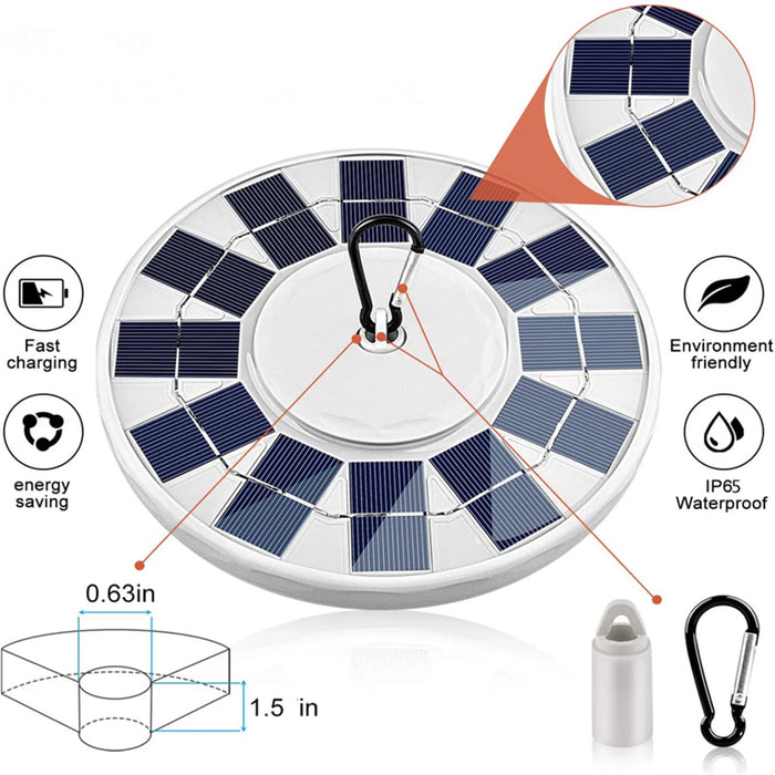Camping Lights Flagpole Lights Outdoor Camping Light Outdoor Camping Lights Solar Flagpole Lights 128LED Outdoor Camping Lights
