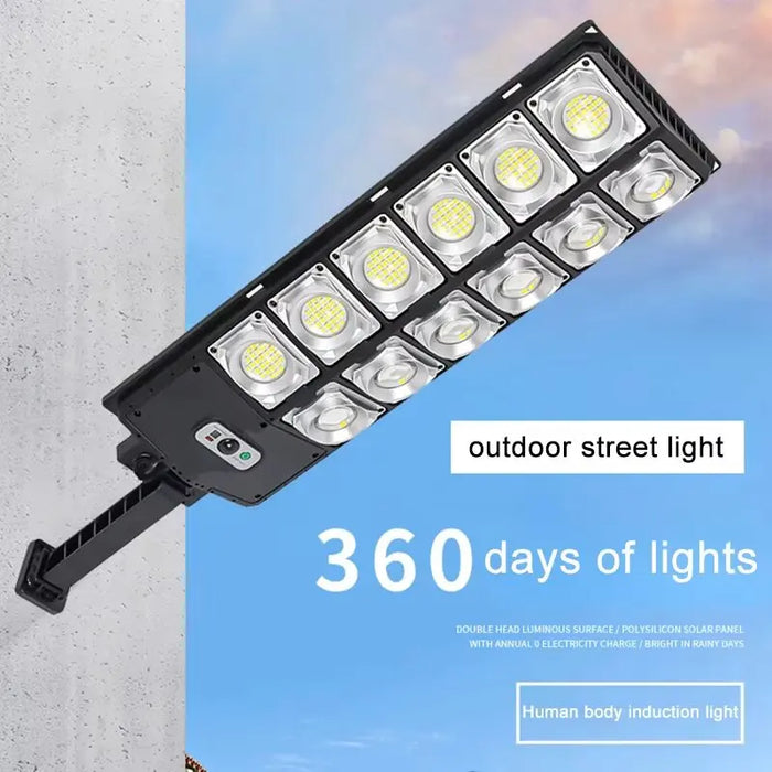 NEW Solar Led Light Outdoor Powerful Outdoor Solar Lamp Motion Sensor 360LED Waterproof Solar Street Wall Lamp Garden Decor