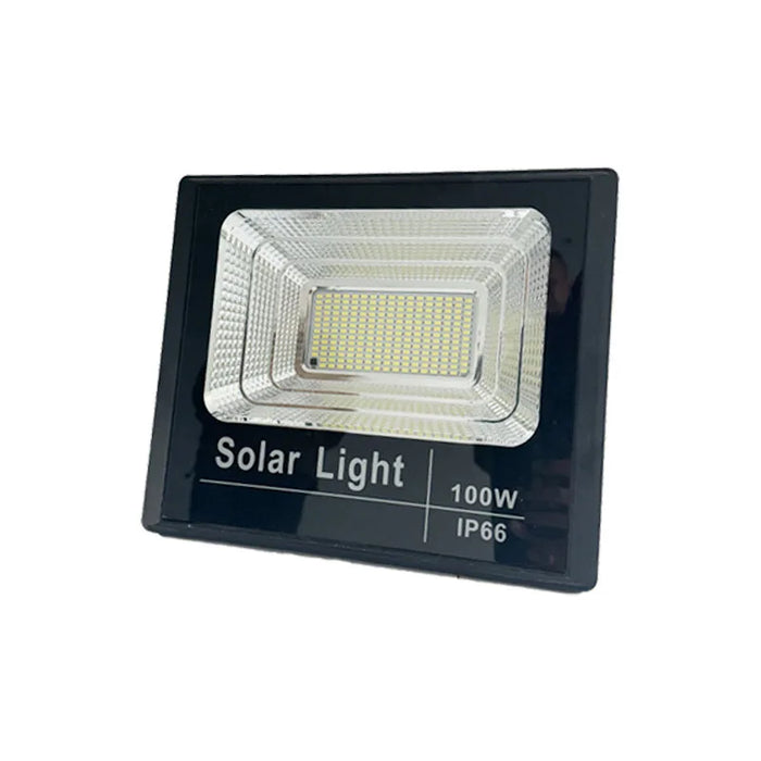Solar Flood Lights Remote Control Solar Powered Spotlight Outdoor Waterproof IP67 Villa Street Lighting Adjustable Angle