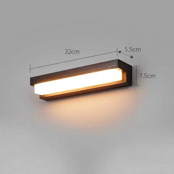 LED Outdoor Solar Wall Lights Waterproof Solar  Light Balcony Villa Doorway Courtyard Walled Lighting Fence Decor Solar Lamp