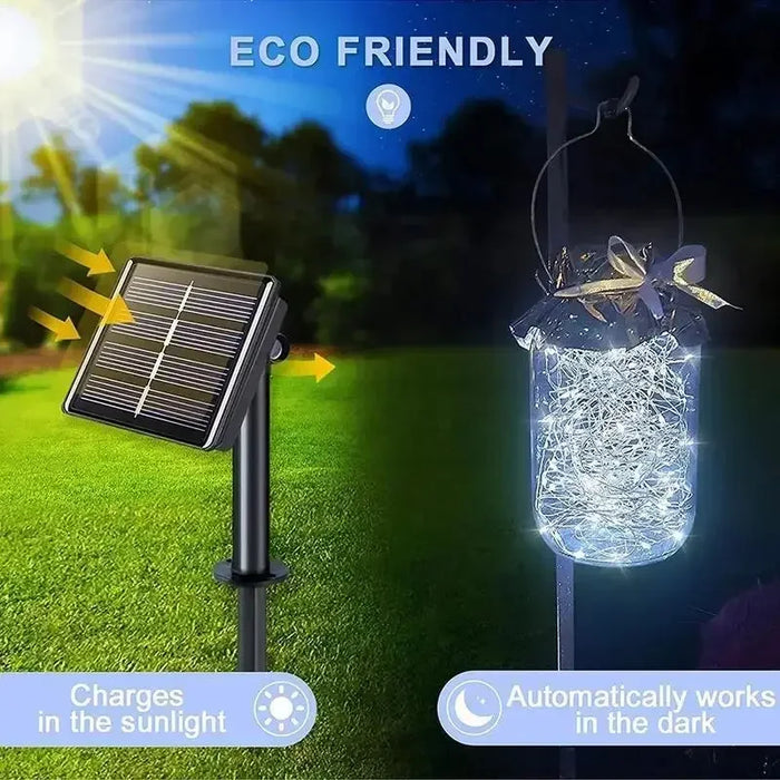 Solar String Lights Outdoor Garden Fairy Lights 50/100/200/300 LED Light Sensor Control for Trees Party Wedding Christmas Decor
