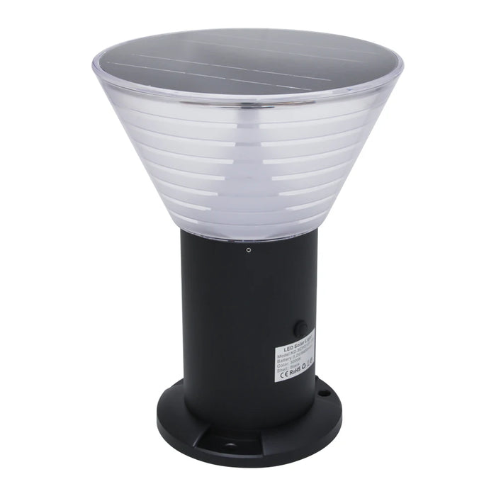 Outdoor Solar Bollard Light Villa Landscape Pillar Post Solar Gate Light Garden Solar Lamp