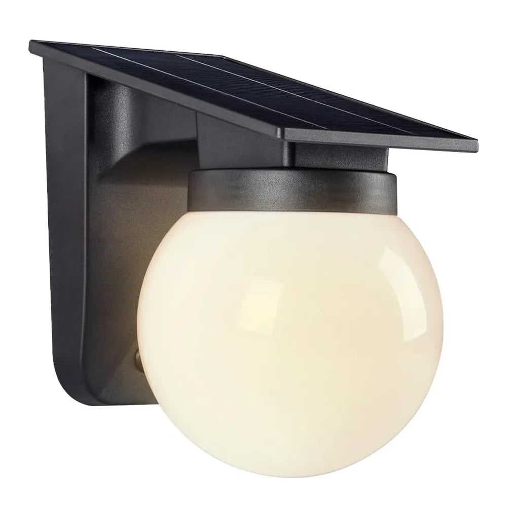 Auto on/Off Solar Wall Light Wall Mounted IP65 Waterproof Solar Induction Lamp Durable Sturdy Outdoor Solar Wall Lamp