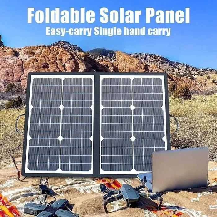 1000W 18V Portable Foldable Solar Panel Kit Complete Solar Power Station for Car Boat Caravan Camping Outdoor