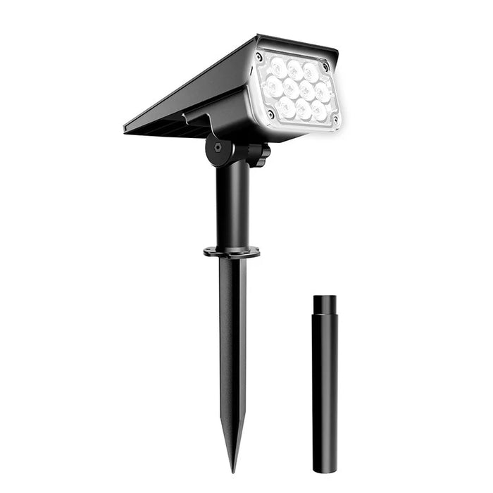 Solar Powered Motion Sensor Spotlight Outdoor Pathway Decoration Landscape Waterproof Lawn Lamp Solar Spot Lights