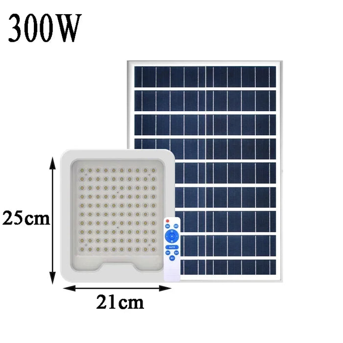 Solar Floodlights Garden Lamps High Pole Golf Course Projection Lights Split Remote Control Light Control Sensor LED Lights